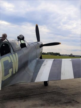 Spitfire MJ772 at Biggin Hill