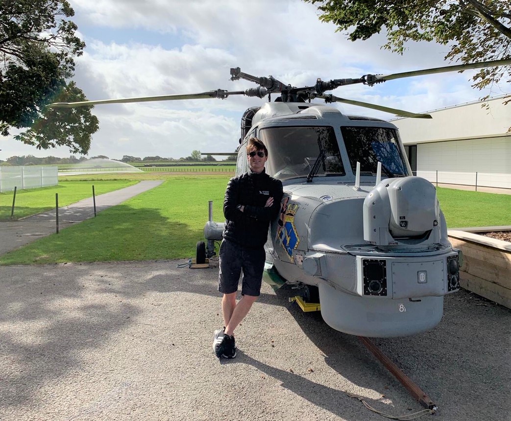 Popping corks at Goodwood Aerodrome